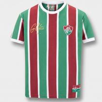 Camiseta Fluminense Retrô German Masculino - Verde e Vermelho - GG Camiseta Fluminense Retrô German Masculino - Verde e Vermelho - GG