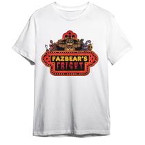 Camiseta Fnaf Fazbear's Fright Animatronics Horror Filme