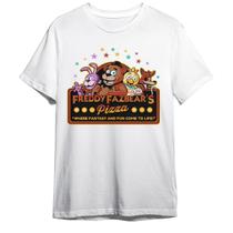 Camiseta Fnaf Freddy Fazbear's Pizza Fantasy And Fun Game