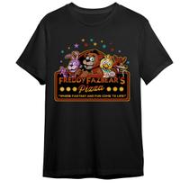 Camiseta Fnaf Freddy Fazbear's Pizza Fantasy And Fun Game