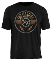 Camiseta foo fighters 100% algodão