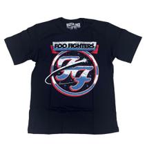 Camiseta Foo Fighters Blusa Adulto Unissex Banda de Rock Mr369