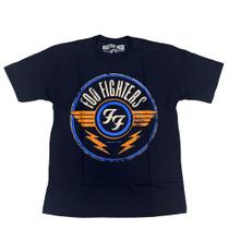 Camiseta Foo Fighters Blusa Adulto Unissex Banda de Rock Mr370 Camiseta Foo Fighters Blusa Adulto Unissex Banda de Rock Mr370