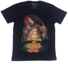 Camiseta Foo Fighters Preta Studio 666 Dave Grohl BO594 BRC - Belos Persona