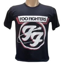Camiseta Foo Fighters Rock Bits Camiseta Banda Foo Fighters