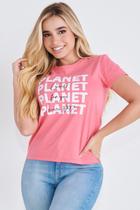 Camiseta For You Since 1997 Planet Girls Salmão