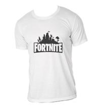 Camiseta Fornite T-Shirt Adulta Branca