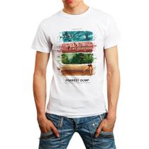 Camiseta forrest gump camisa masculina lançamento Camiseta forrest gump camisa masculina lançamento