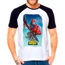 Camiseta fortnite battle royale 3 masculina