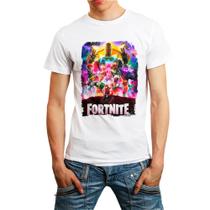 Camiseta fortnite battle royale 4 masculina