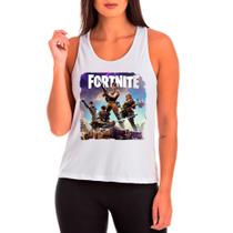 Camiseta fortnite battle royale 6 feminina