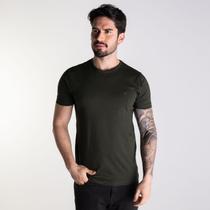 Camiseta Forum Algodão Básica Verde Militar