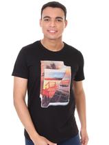 Camiseta Forum Masculina Photograph Fades Preta
