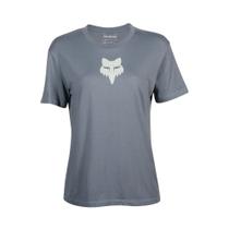 Camiseta Fox Feminina Fox Head Verde