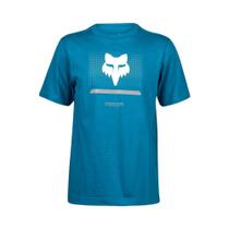 Camiseta Fox Infantil Optical Azul