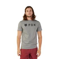 Camiseta Fox Racing Absolute SS PREM - Cinza Mescla - Tamanho P Camiseta Fox Racing Absolute SS PREM - Cinza Mescla - Tamanho P