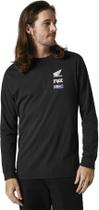 Camiseta Fox Racing Honda - Manga Comprida Preta