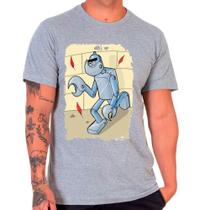 Camiseta frank puxa penas pica pau cinza masculina02 Camiseta frank puxa penas pica pau cinza masculina02