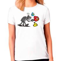 Camiseta Frank Puxa Penas Pica Pau Feminina03 Camiseta Frank Puxa Penas Pica Pau Feminina03