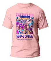 Camiseta Franky Cyborg Anime One Piece Camisa 100% Algodão Camiseta Franky Cyborg Anime One Piece Camisa 100% Algodão
