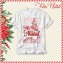Camiseta Frases Natal Em Família Papai Noel Unissex Feliz Natal Diferente Natal de Jesus Presente - 2 Rosas
