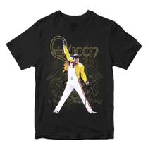 Camiseta Freddie Mercury - Queen - Original Oficina Rock