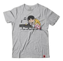 Camiseta Fredie Mercury Snoopy Fredie Mercury Desenho