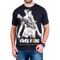 Camiseta free fire 100% algodao exelente para o dia a dia