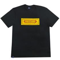 Camiseta Freesurf Colom Preta