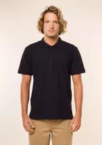 Camiseta Freesurf Pólo Logo Preta Camiseta Freesurf Pólo Logo Preta