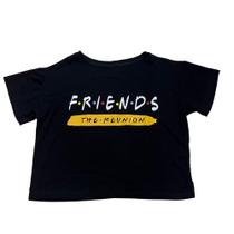 Camiseta Friends Série Blusa Cropped Blusinha Baby Look Feminina Sf553
