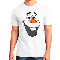 Camiseta Frozen Olaf Sorriso Camisa