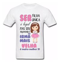 Camiseta Fui Promovida Irmã Mais Velha - T. Gushi