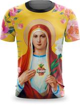 Camiseta Full Print Religião Católica Jesus Deus Maria Santos 07 - AWS Camisetas