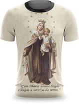 Camiseta Full Print Religião Católica Jesus Deus Maria Santos 12 - AWS Camisetas