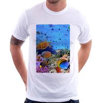 Camiseta Fundo do Mar - Foca na Moda