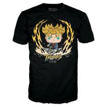 Camiseta Funko Pop! Baús Dragon Ball Super tamanho L