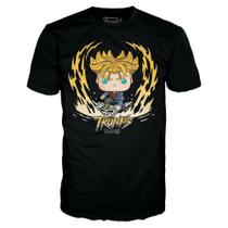 Camiseta Funko Pop! Em caixa: Dragon Ball Super Trunks tamanho M