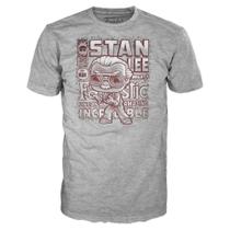 Camiseta Funko Pop! Em caixa: Marvel Stan Lee Tamanho S