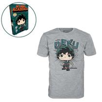 Camiseta funko tees my hero academia ''deku'' cinza g