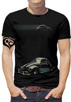 Camiseta Fusca Carro Antigo Masculina Motorista Blusa - Alemark