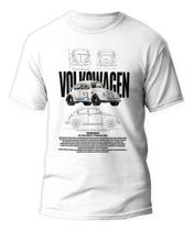 Camiseta Fusca Herbie 53 Volkswagen Camisa Carro Antigo