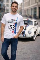 Camiseta Fusca Herbie Vintage 53 Estilo Retrô e Conforto Camiseta Fusca Herbie Vintage 53 Estilo Retrô e Conforto