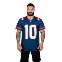 Camiseta Futebol Americano New England JRKT Sports Dry