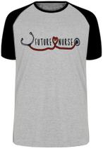 Camiseta Future Nurse Blusa Plus Size extra grande adulto ou infantil Camiseta Future Nurse Blusa Plus Size extra grande adulto ou infantil