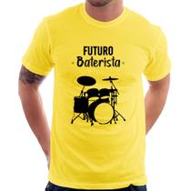 Camiseta Futuro Baterista - Foca na Moda