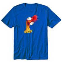 Camiseta G Azul Quê Camiseta G Azul Quê