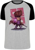 Camiseta Gambit Blusa Plus Size extra grande adulto ou infantil