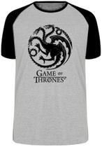 Camiseta Game of Thrones Blusa Plus Size extra grande adulto ou infantil