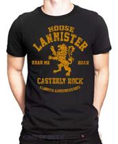Camiseta Game Of Thrones House Lannister Camisa Geek Série Camiseta Game Of Thrones House Lannister Camisa Geek Série